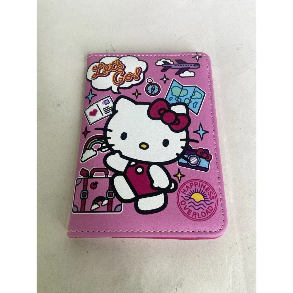 Sanrio Hello Kitty Travelers Passport Document Booklet Wallet